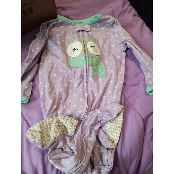 Carter's Micro Fleece Footed Blanket Sleeper Size 18 Months - Picture 1 of 4